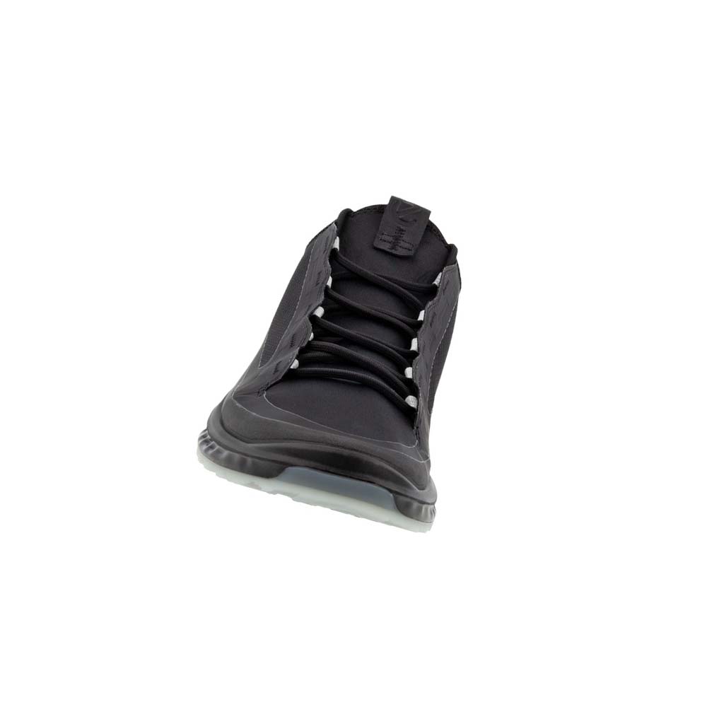 Men's Ecco St.360 Athletic Sneakers Black | Canada 660EBC